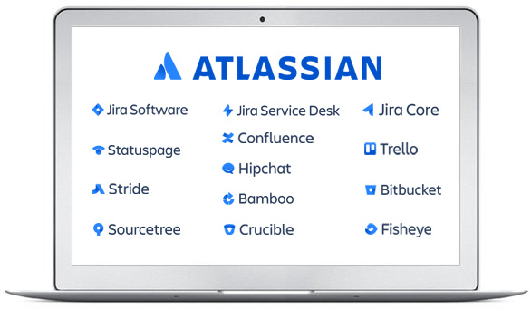 Atlassian products Atlassian products JIRA Confluence