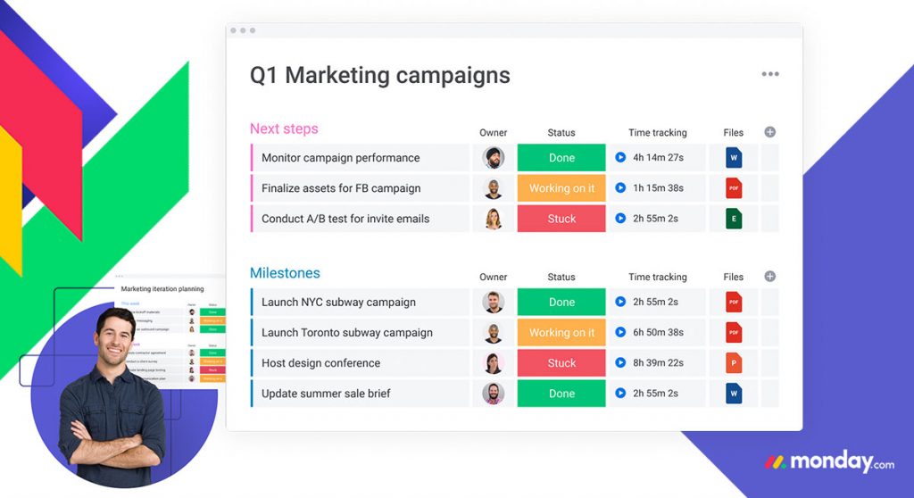 monday com marketing 2022