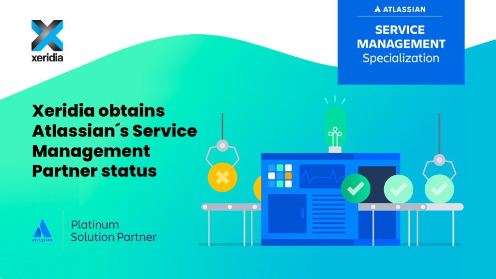 Xeridia obtains Atlassian´s Service Management Partner Status.