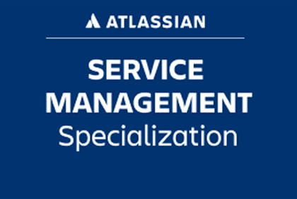Atlassian Service Management Specialization Logo